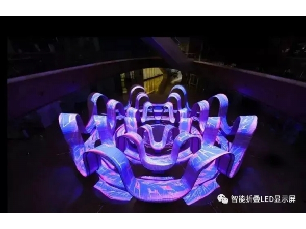商业展示领域，双面LED飘带，再次引领国内风潮!